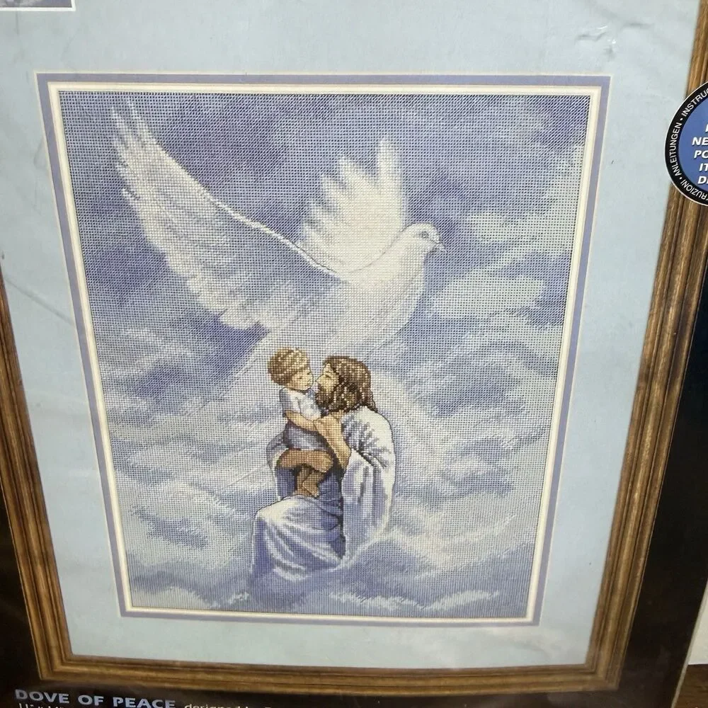 Dimensions Dove of Peace Counted Cross Stitch Kit Danny Hahlbohm 35000 Sealed